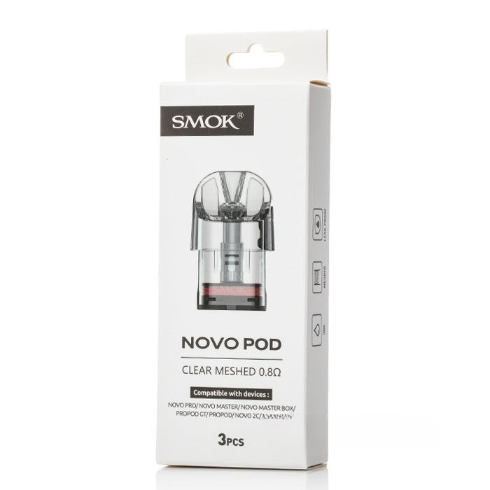 Smok Novo Pod Clear - Novo Kartuş (3 Adet)