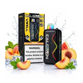UWELL Caliburn Bar 100K - Peach Ice