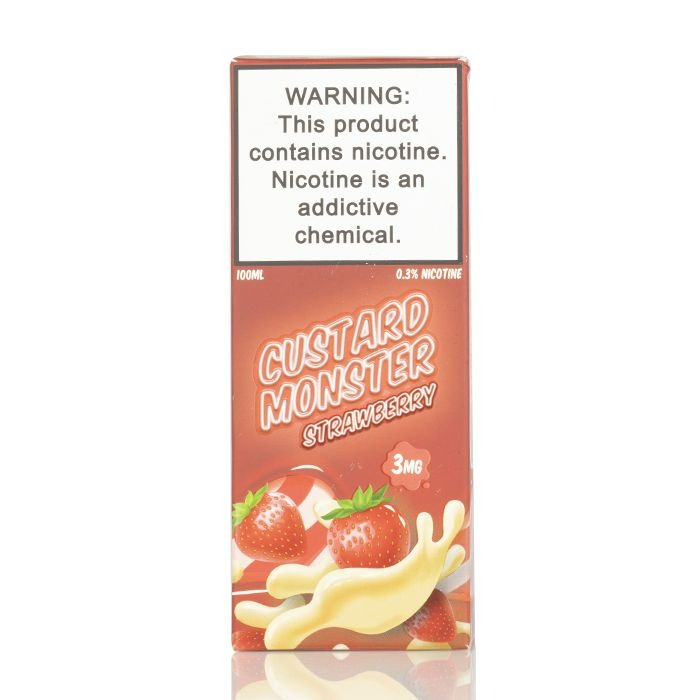 Jam Monster - Custard Monster Strawberry 100ML