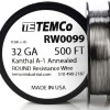 TEMCO Kanthal A1 Coil Rezistans Teli 10m (26ga/28ga/30ga/32ga)