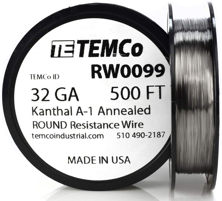 TEMCO Kanthal A1 Coil Rezistans Teli 10m (26ga/28ga/30ga/32ga)