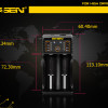 Basen BS2 Li-ion 18650 Pil Şarj Aleti