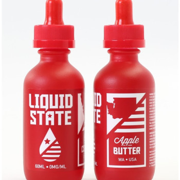 Liquid State - Apple Butter Premium Elektronik Sigara Likiti (60 ml)