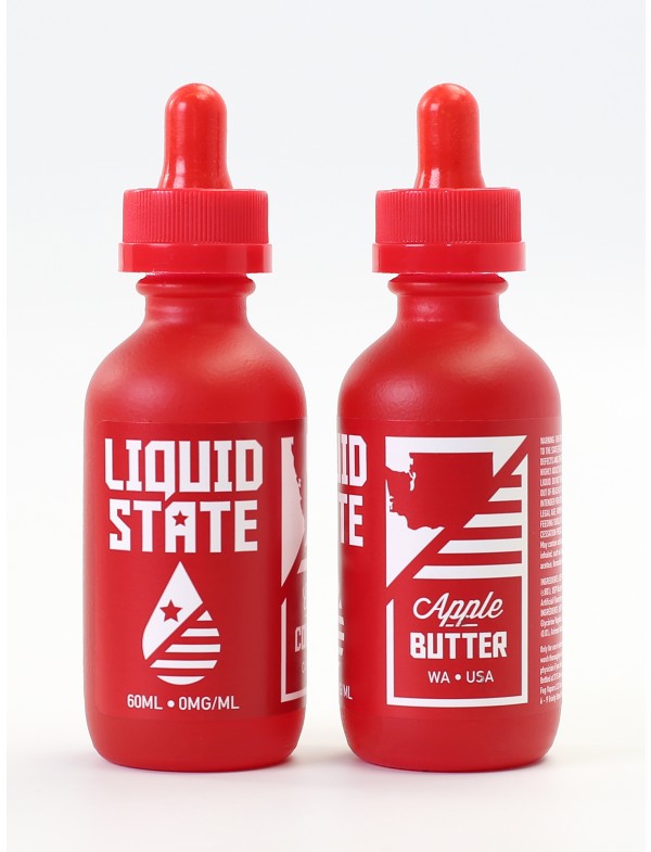 Liquid State - Apple Butter Premium Elektronik Sigara Likiti (60 ml)