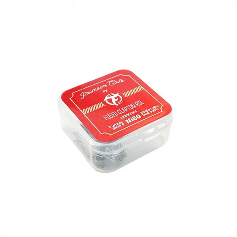 Fumytech Fused Clapton RDL Ni80 0.50oHm (10 Adet Hazır Tel)