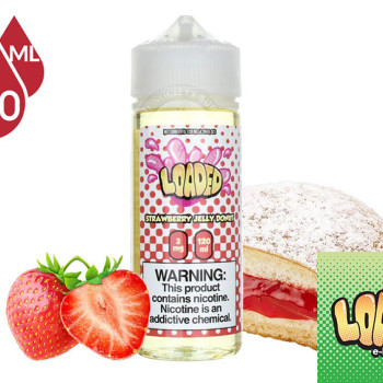 LOADED - Strawberry Jelly Donut (120ML)