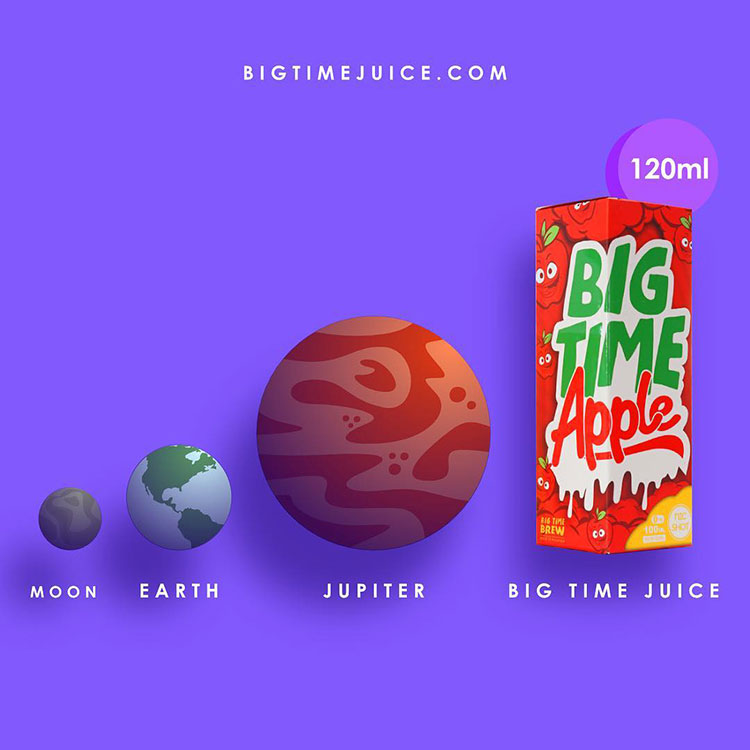 Big Time - Apple (120ML)