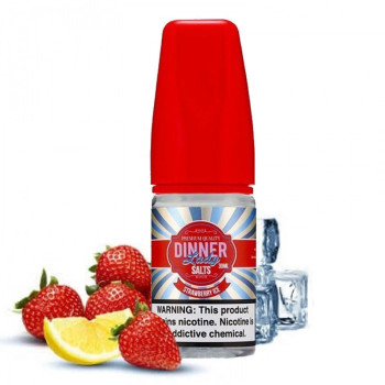 Dinner Lady - Strawberry Ice Salt Likit (30ML)