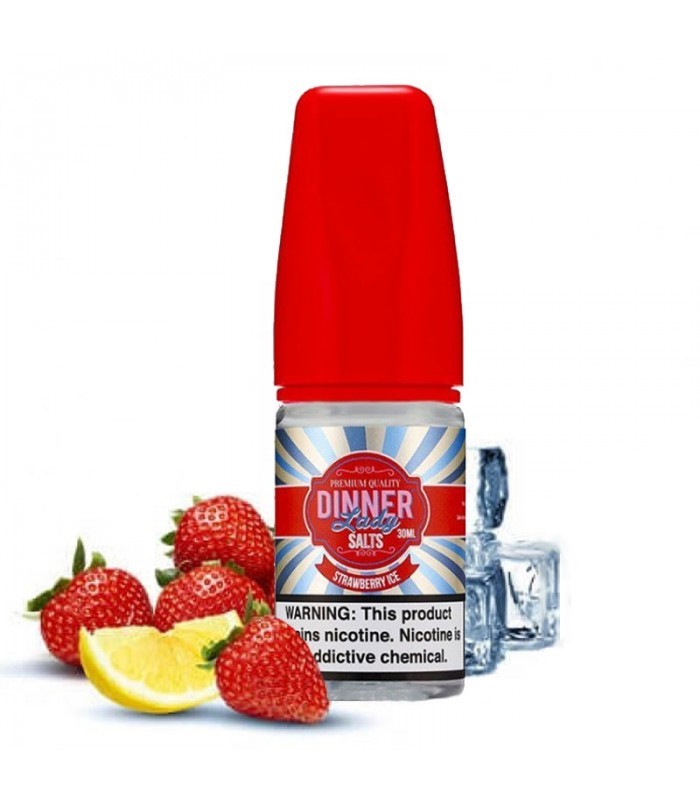 Dinner Lady - Strawberry Ice Salt Likit (30ML)