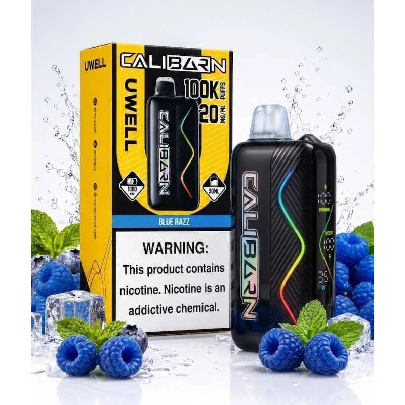 UWELL Caliburn Bar 100K - Blue Razz