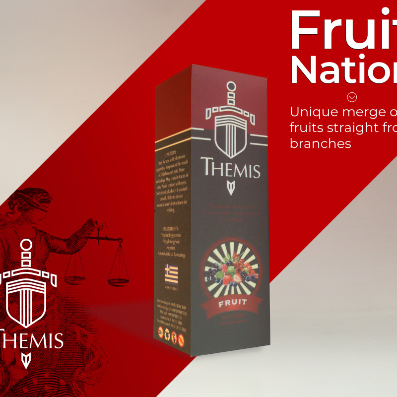Themis Premium e-Liquid - Fruit Nation Elektronik Sigara Likiti (30 ml)