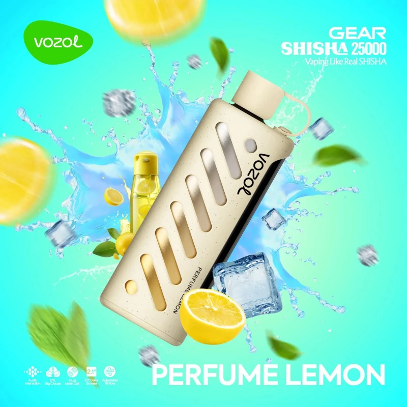 VOZOL GEAR 25000 Perfume Lemon