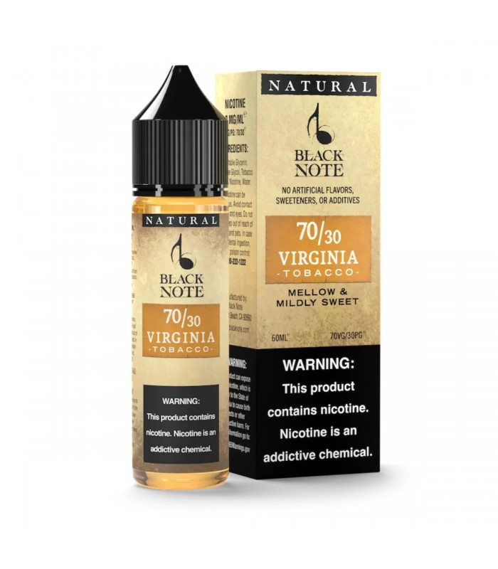 Black Note - Virginia Tobacco 60ML (Tatlı Tütün)