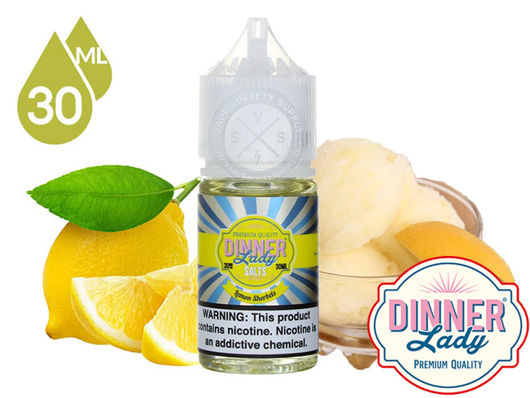 Dinner Lady - Lemon Sherbets Salt Likit (30ML)