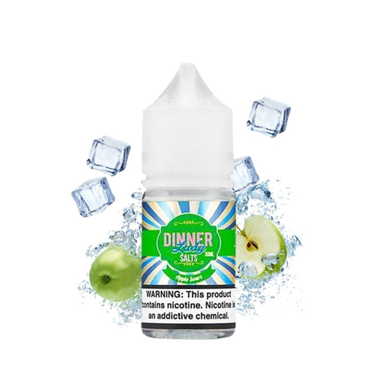 Dinner Lady - Apple Sours ICE Salt Likit (30ML)