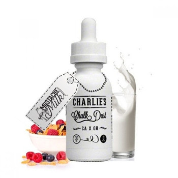 Charlie's Chalk Dust - Mustache Milk Premium Elektronik Sigara Likiti (30 ML)