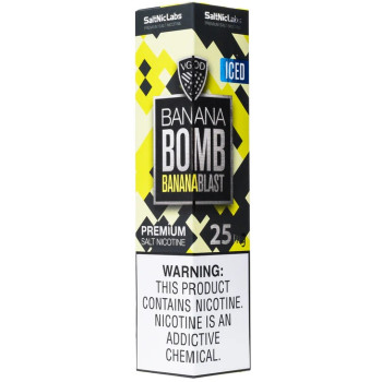 VGOD SaltNic - Banana Bomb ICED Salt Likit (30ML)