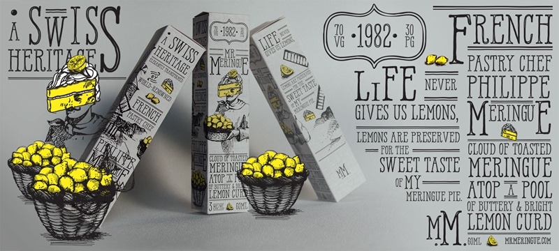 Charlie's Chalk Dust - Mr. Meringue Premium Elektronik Sigara Likiti (60 ML)
