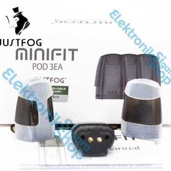Justfog Minifit POD 3EA - Yedek Kartuş (3 Adet)