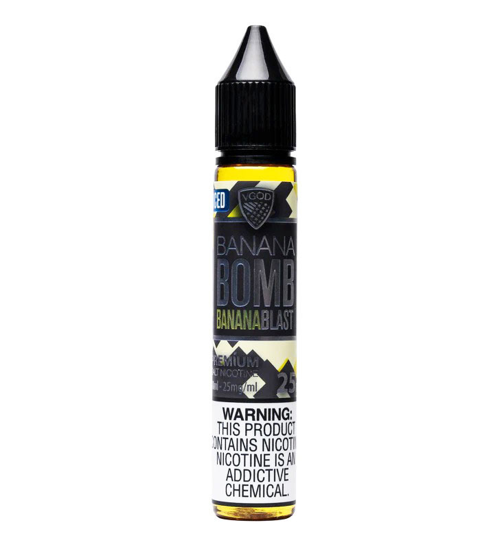 VGOD SaltNic - Banana Bomb ICED Salt Likit (30ML)