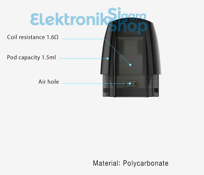 Justfog Minifit POD 3EA - Yedek Kartuş (3 Adet)
