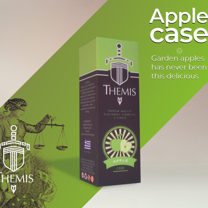 Themis Premium e-Liquid - Apple Case Elektronik Sigara Likiti (30 ml)