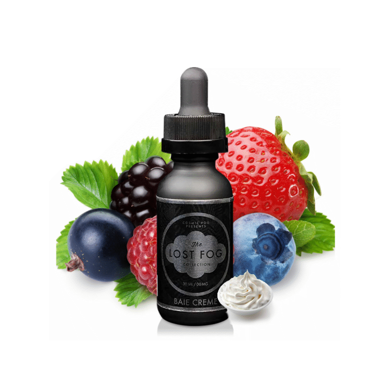 Cosmic Fog - Baie Creme Lost Fog Serisi Premium Elektronik Sigara Likiti (60 ML)