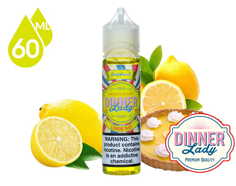 Dinner Lady - Lemon Tart Premium Elektronik Sigara Likiti (60 ML)