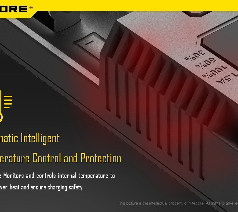 Nitecore Intellicharger New i4 Li-ion 18650 Pil Şarj Aleti