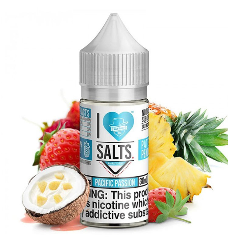 I Love Salts - Blue Strawberry (30ML) Salt Likit
