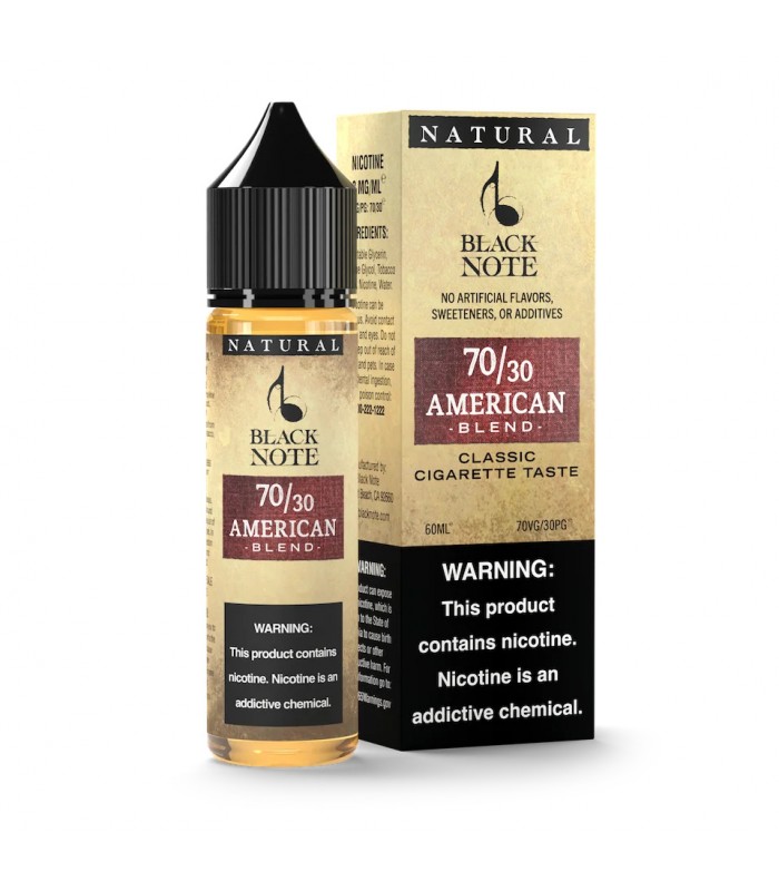 Black Note - American Blend 60ML (Amerikan Tütünü)