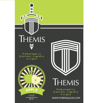 Themis Premium e-Liquid - Apple Case Elektronik Sigara Likiti (30 ml)