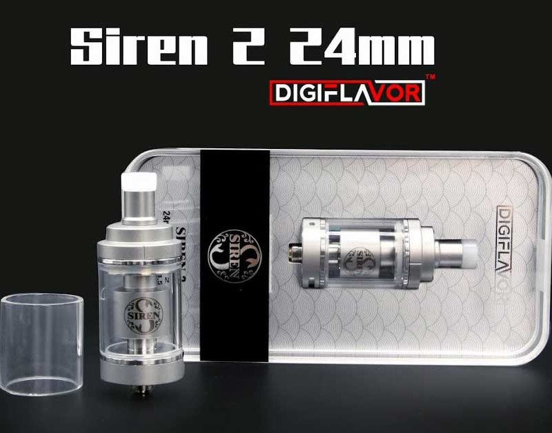 Digiflavor Siren V2 24 MTL GTA Atomizer Tank
