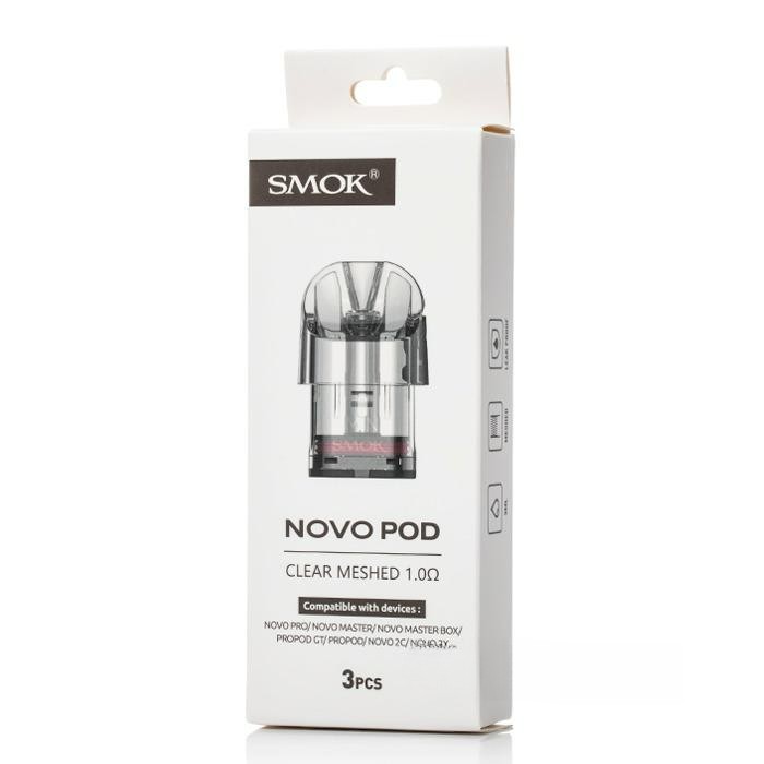Smok Novo Pod Clear - Novo Kartuş (3 Adet)