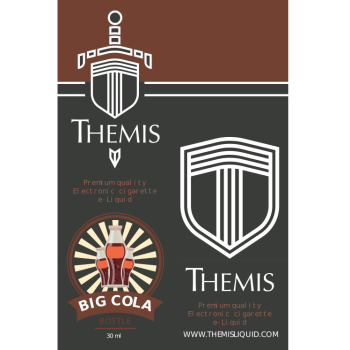 Themis Premium e-Liquid - Big Cola Bottle Elektronik Sigara Likiti (30 ml)