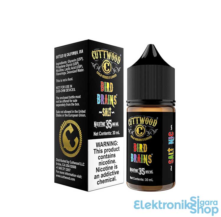 CuttWood - Bird Brains Salt Likit (30ML)
