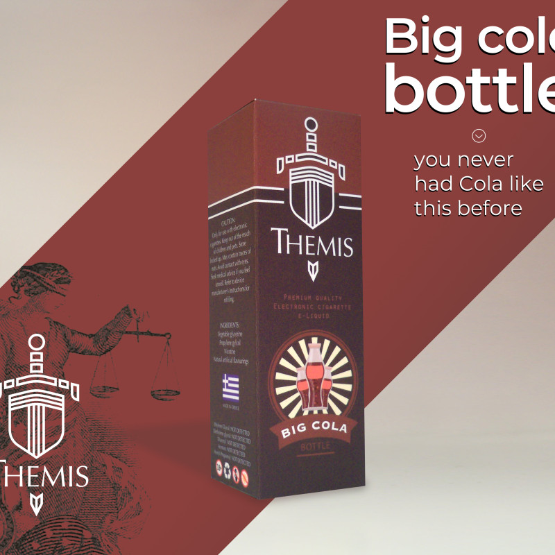Themis Premium e-Liquid - Big Cola Bottle Elektronik Sigara Likiti (30 ml)
